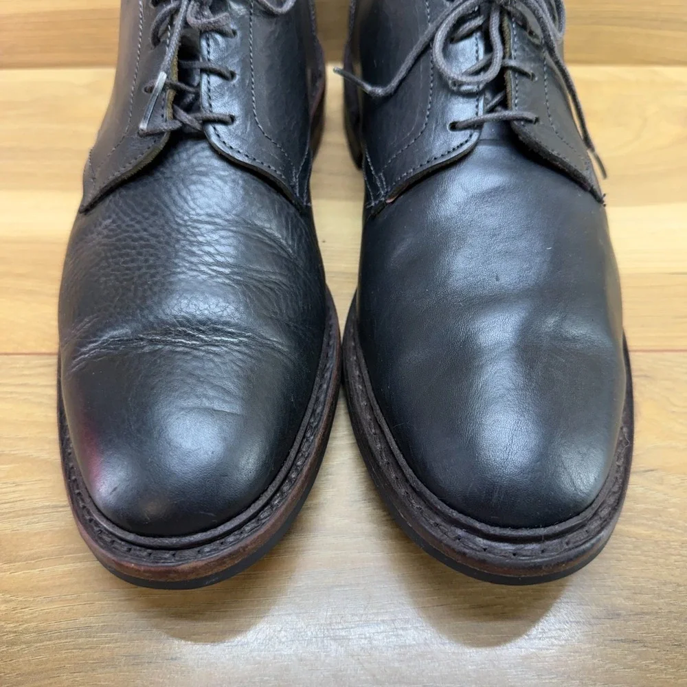 Allen Edmonds Mackenna Oxfords Mens 9.5 D Dainite Business Casual Black Pebble
